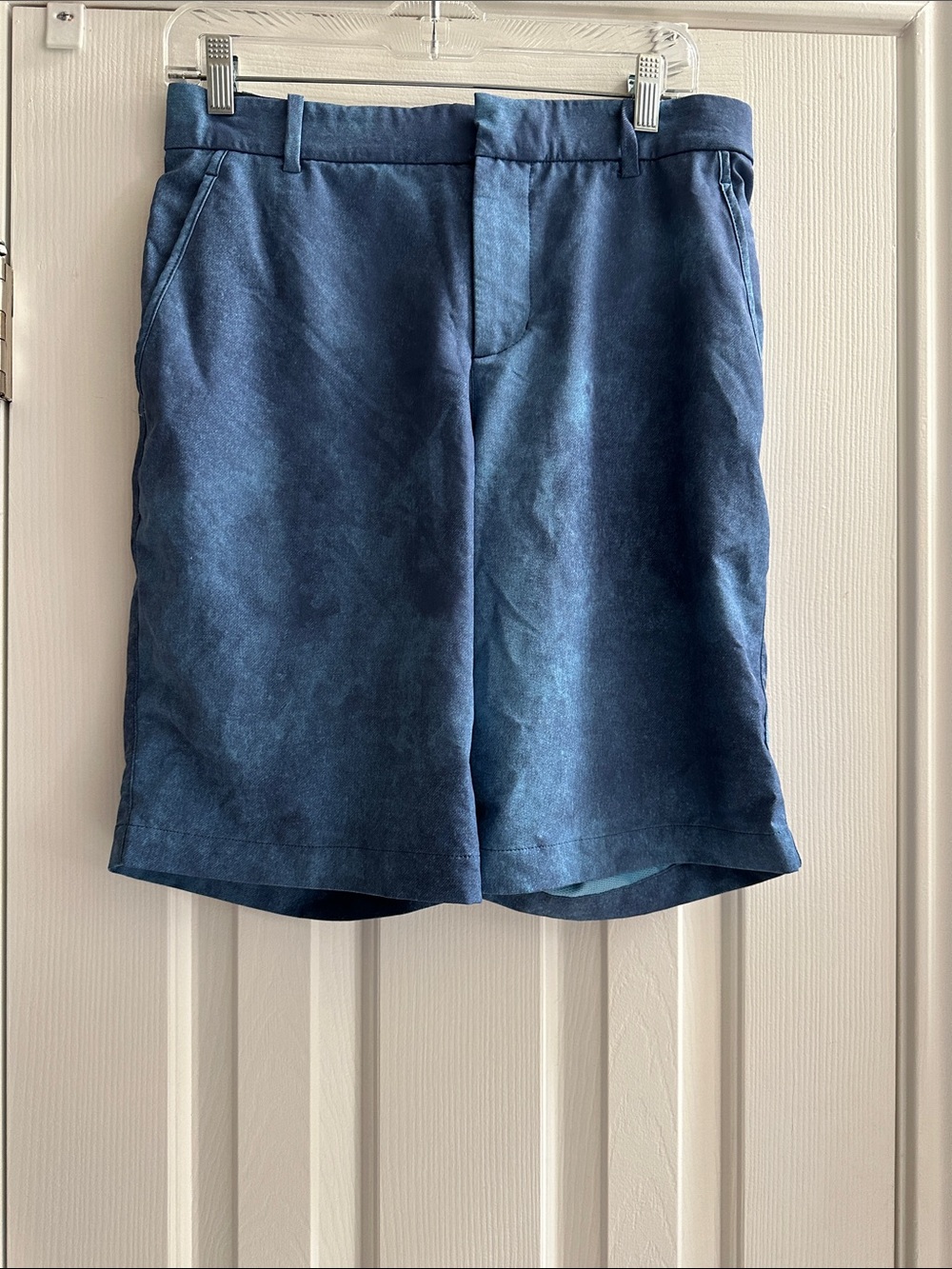Nike Golf Dri-Fit Hybrid Shorts Denim Washed Blue Men’s M Performance Casual